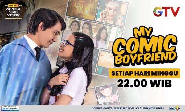 Arbani Yasiz Jadi Tokoh Komik Favoritnya Hanggini, Jangan Lewatkan My Comic Boyfriend di GTV! Arbani Yasiz Jadi Tokoh Komik Favoritnya Hanggini, Jangan Lewatkan My Comic Boyfriend di GTV!