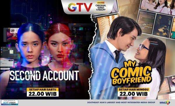Waktunya Istirahat dari Rutinitas Kerja, Bareng Second Account dan My Comic Boyfriend di GTV! Waktunya Istirahat dari Rutinitas Kerja, Bareng Second Account dan My Comic Boyfriend di GTV!