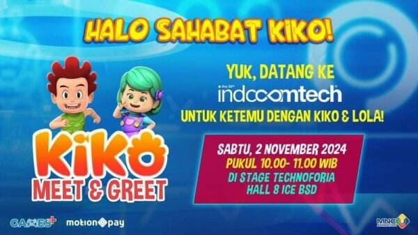 MNC Games and Animation Hadirkan KIKO & LOLA di Indocomtech