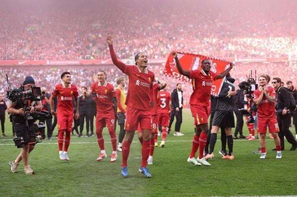 Segini Total Hadiah yang Diterima Liverpool usai Juara Liga Inggris 2024/2025 Segini Total Hadiah yang Diterima Liverpool usai Juara Liga Inggris 2024/2025