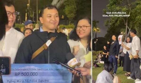 Viral Lomba Mirip Nicholas Saputra, Begini Tampang Pemenangnya