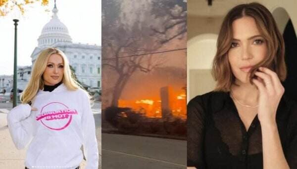 Rumah Mewah Paris Hilton dan Mandy Moore Terbakar akibat Kebakaran Hutan di Los Angeles