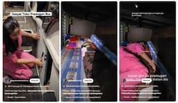 Penasaran Tempat Tidur Pramugari Bus, Ternyata di Sini hingga Bikin Netizen Terharu