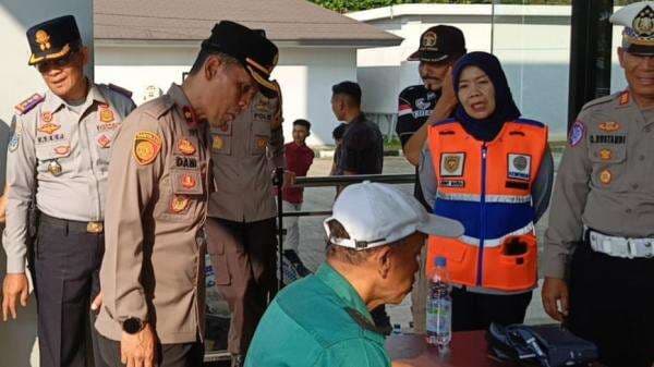 Ramp Check dan Tes Urine Sopir di Terminal Tipe A Kota Banjar