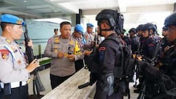 FOTO: Cegah Penyalahgunaan, Polda Jateng Lakukan Pemeriksaan Serentak Senpi