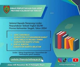 Tiga Perpustakaan di Kobar Raih Juara Lomba Perpustakaan Tingkat Kalteng