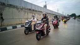 Komunitas PCX Gelar Keseruan dengan Riding Experience