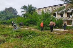 Peringati 26 Desember, TNI Polri di Aceh Barat Bersihkan Kuburan Massal Tsunami Aceh