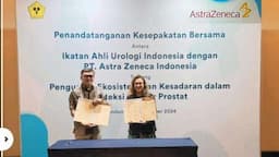 AstraZeneca Indonesia Tandatangani Kesepakatan Bersama dengan Ikatan Ahli Urologi Indonesia (IAUI)