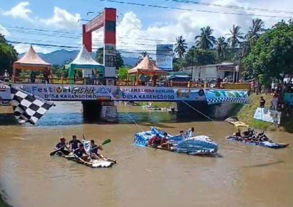 Serunya Balap Perahu Gethek di Banyuwangi, Warna-Warni Tradisi Lokal yang Bisa Tarik Wisatawan