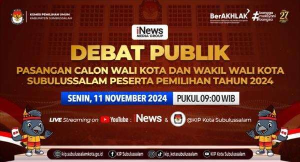 Debat Publik Kota Subulussalam Disusun Oleh Tim Perumus Yang Mempuni dan Handal Dibidangnya