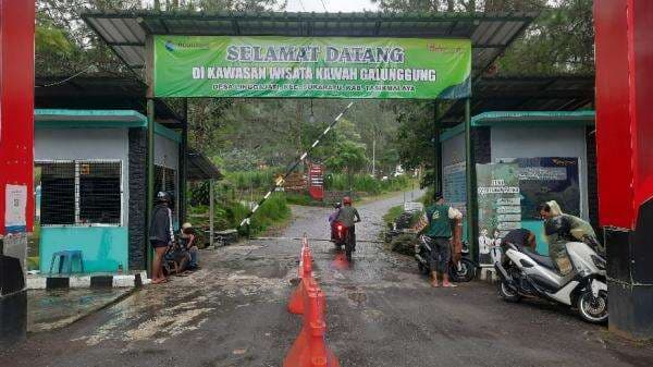 Jalan ke Kawah Galunggung Kini Mulus, Kunjungan Wisatawan Dilibur Natal Belum Meningkat