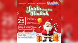 Khusus Besok, Plaza Asia Tasikmalaya dan Asia Cihideung Siap Bagikan Hadiah Gratis pada Natal 2024