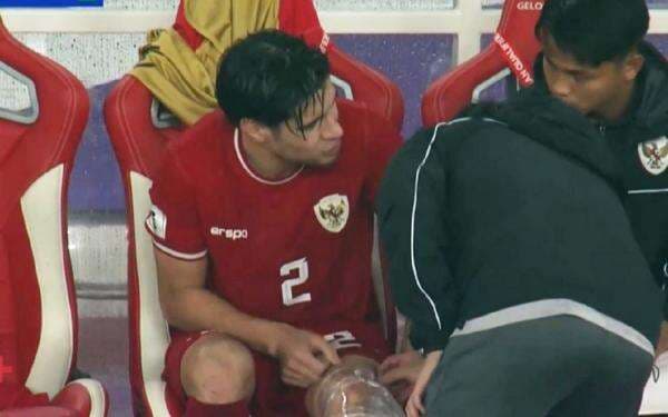 Cidera! Kevin Diks Ditarik Keluar, Indonesia Tertinggal 0-4