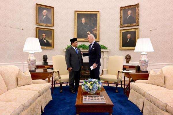 Presiden Prabowo Bertemu Joe Biden di Gedung Putih, Perkuat Hubungan Bilateral?