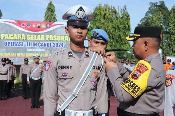 Apel Gelar Pasukan Operasi Lilin Candi 2024, Polres Pekalongan Siap Amankan Natal dan Tahun Baru