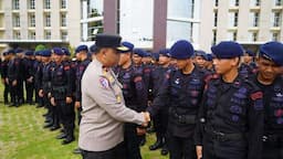 Polda Jateng Lepas Pasukan BKO Brimob Polri usai Amankan Pilkada Serentak