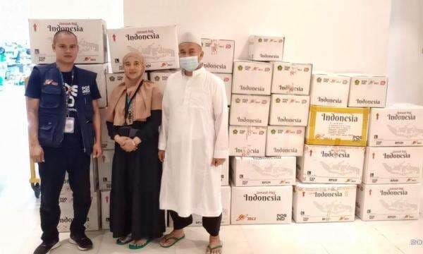 Kargo Haji Pos Indonesia Siap Layani Kiriman ke Tanah Air Kargo Haji Pos Indonesia Siap Layani Kiriman ke Tanah Air
