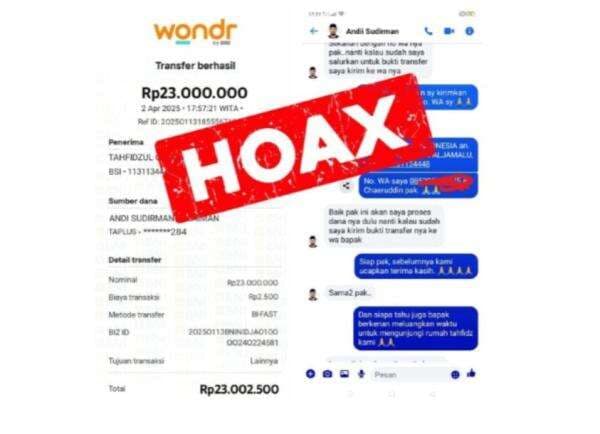 Waspada! Nama Gubernur Sulsel Dicatut untuk Penipuan Berkedok Donasi Waspada! Nama Gubernur Sulsel Dicatut untuk Penipuan Berkedok Donasi