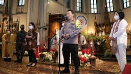 Kapolri Kunjungi Katedral, Perkuat Pengamanan Natal