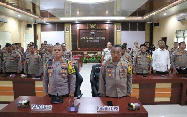 Polres Sragen Siapkan Pengamanan Natal 2024 dan Tahun Baru 2025 dalam Rakor Lintas Sektoral