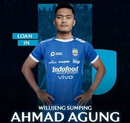 Persib Bandung Resmi Pinjam Eks Timnas Indonesia Ahmad Agung dari Persik Kediri