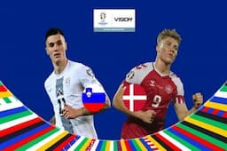 Akankah Slovenia Patahkan Dominasi Denmark? Nonton Live Streaming Euro 2024 di Vision+