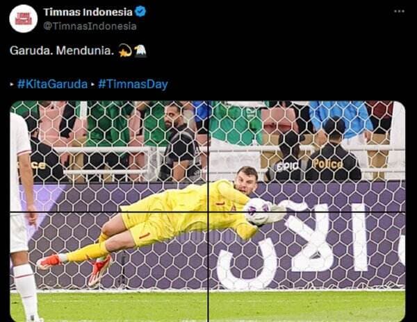 Aksi Gila Maarten Paes Tepis Penalti Salem Al-Dawsari dan Bikin 3 Penyelamatan Brilian, Bantu Timnas Indonesia Cetak Sejarah!