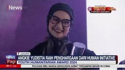 Bangga! Angkie Yudistia Raih Penghargaan Youth Humanitarian Award 2024