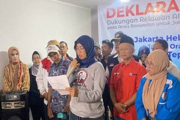 Anies Didorong Puluhan Simpul Relawan Maju Pilgub Jakarta 2024