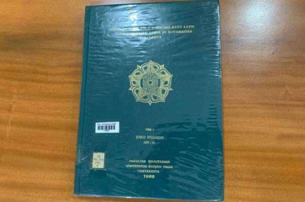 Apa Judul Skripsi Jokowi? Ini Fakta dan Kaitannya dengan Isu Ijazah Palsu Apa Judul Skripsi Jokowi? Ini Fakta dan Kaitannya dengan Isu Ijazah Palsu