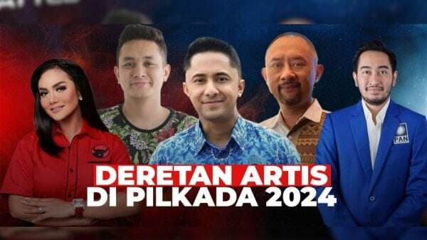 Daftar Artis yang Maju di Pilkada 2024