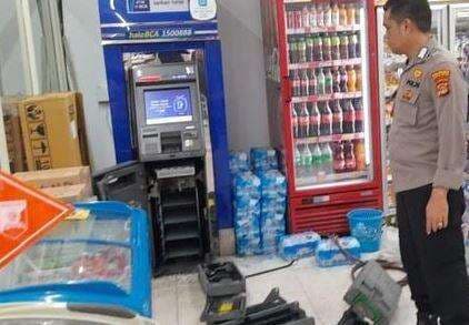 Bobol ATM Minimarket di Bandarlampung, Pencuri Gasak Uang Setengah Miliar