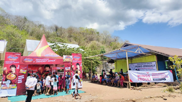 Yayasan WINGS Peduli Distribusikan Bantuan untuk Korban Erupsi Gunung Lewotobi