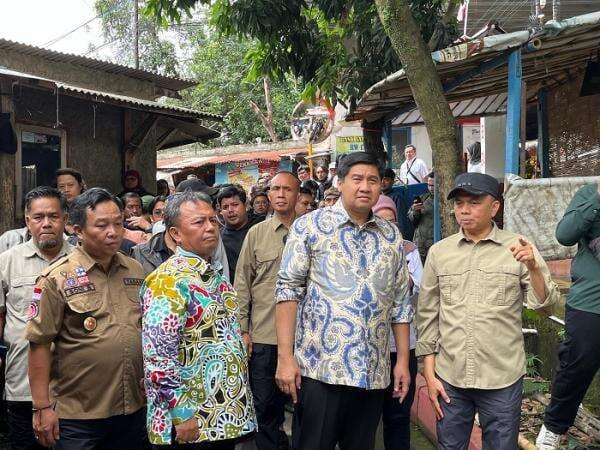 Sekda Jabar Dampingi Kunker Menteri PKP di Kota Bandung, Tinjau Calon Penghuni Rusunawa