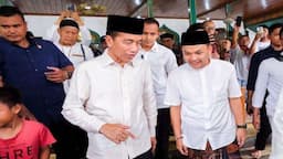 Salat Jumat Bareng Jokowi, Calon Wali Kota Solo Respati Ardi Tak Menyangka Dapat Momen Spesial