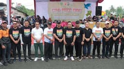 Fun Run Meranti, Sinergi Wujudkan Pilkada Damai dan Demokratis