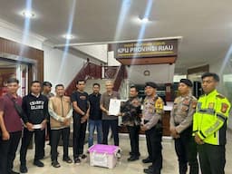 Logistik Pilkada Rohul Untuk Pemilihan Gubernur dan Wakil Gubernur Riau 2024 Telah di KPU Provinsi