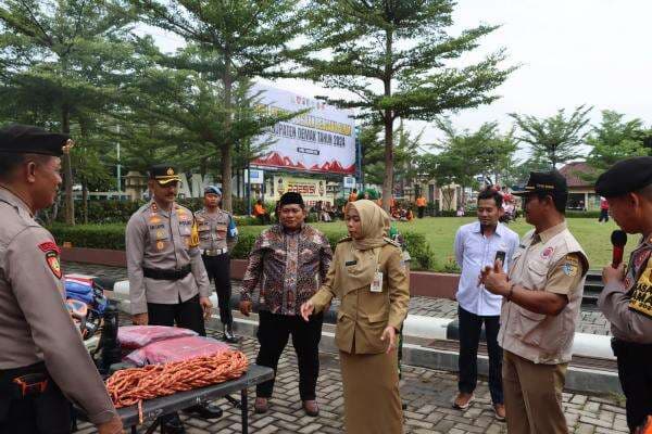 Antisipasi Banjir, Polres Demak Ingatkan Potensi Bahaya Musim Hujan