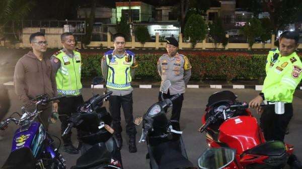 Polres Garut Jaga Masa Rekapitulasi Hasil Penghitungan Suara Gelar Ops KRYD