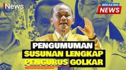 Bahlil Umumkan Susunan Lengkap 9 Waketum Partai Golkar 