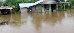  Banjir Melanda Empat Kecamatan di Buru Maluku, 210 KK Mengungsi   