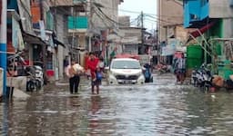 Banjir Rob Rendam 9 RT di Jakut dan Kepulauan Seribu