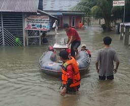 Banjir Terjang Dua Daerah di Bengkulu, 367 Rumah Terdampak