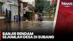 Banjir Rob di Subang, Ribuan Rumah di Pesisir Pantai Terendam