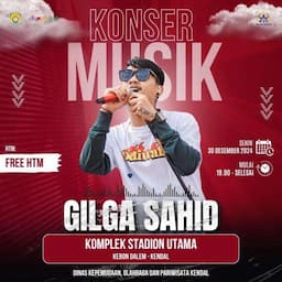 Tutup Tahun 2024, Pemkab Kendal Gelar Konser Musik Gilga Syahid