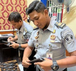 Lapas Banyuwangi Rutin Periksa Senjata,  Pastikan Siap Dipakai dalam Keadaan Darurat