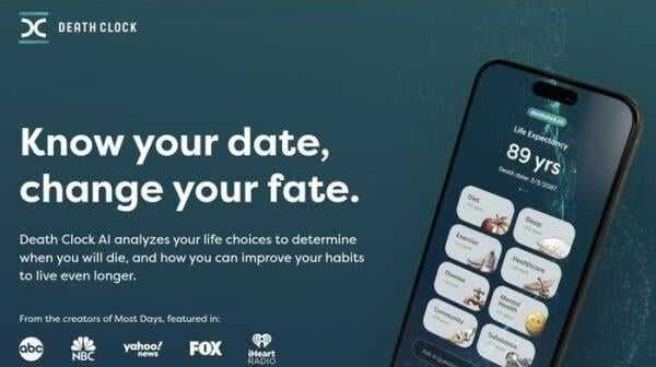 Aplikasi Death Clock Diklaim Bisa Ramal Tanggal Kematian Penggunanya