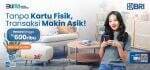 Kartu Kredit Virtual BRI di BRImo, Bikin Belanja Jadi Mudah dan Cashflow Aman