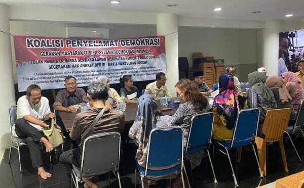 Besok, 5 Ribu Orang dari Koalisi Nasional Penyelamat Demokrasi Geruduk Gedung DPR